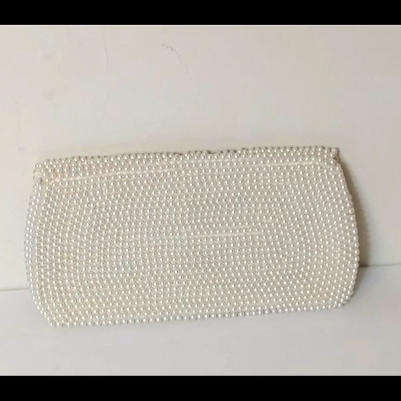 Vintage 50s 60s Bon Soir Bead Pearl
Bag Midcentury - Picture 5 of 5